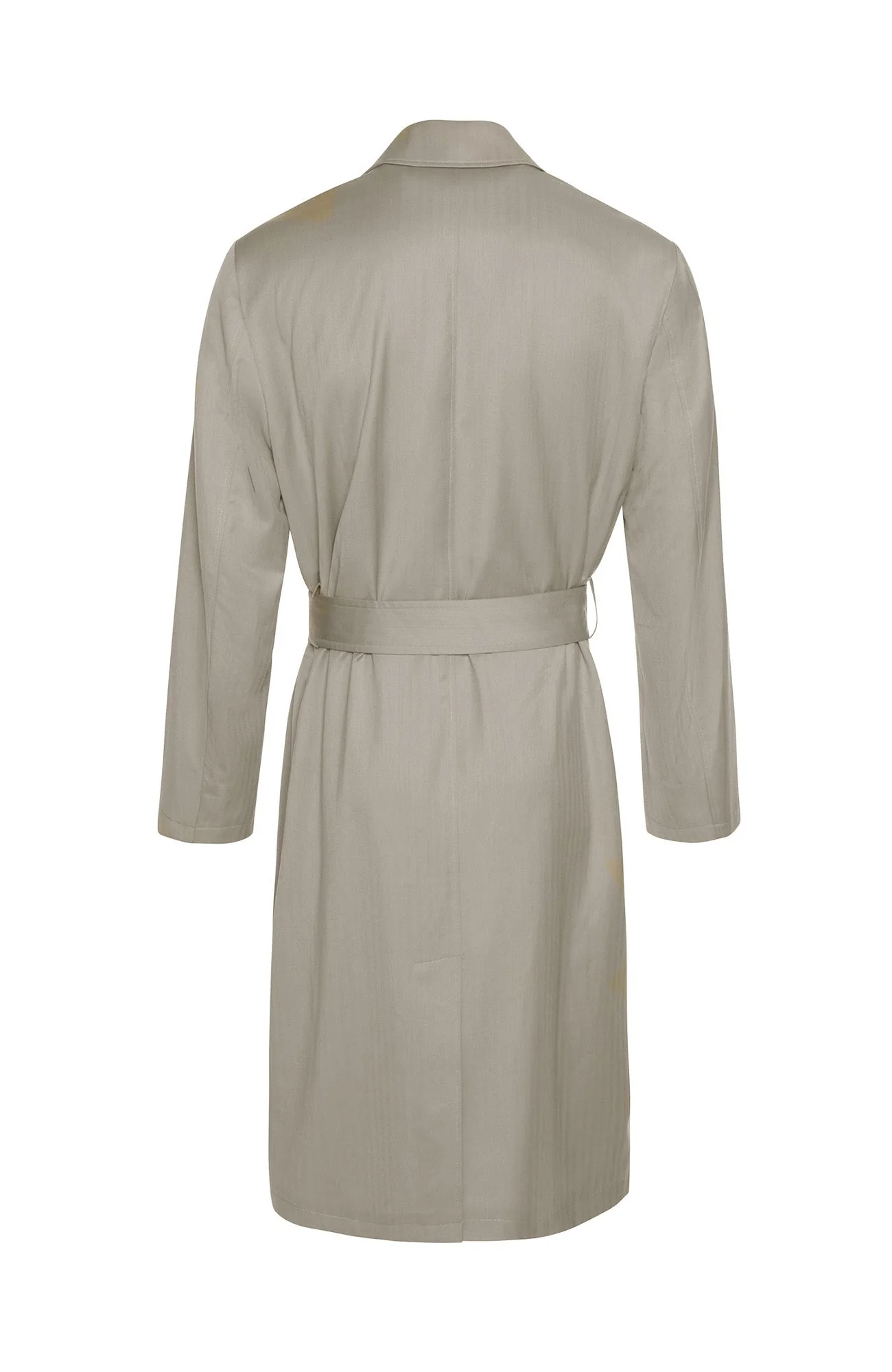 Man Ray Khaki Trench Coat - Image 4
