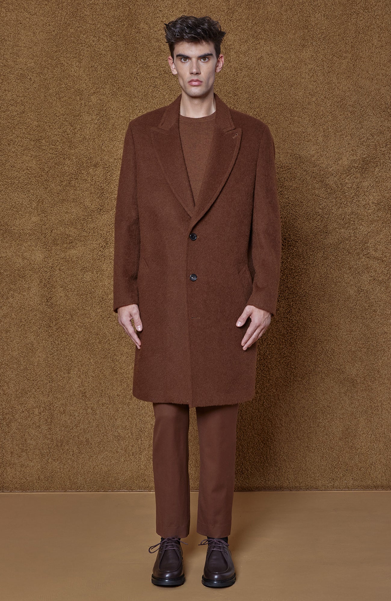Mercury Wool And Alpaca Blend Topcoat - Image 3