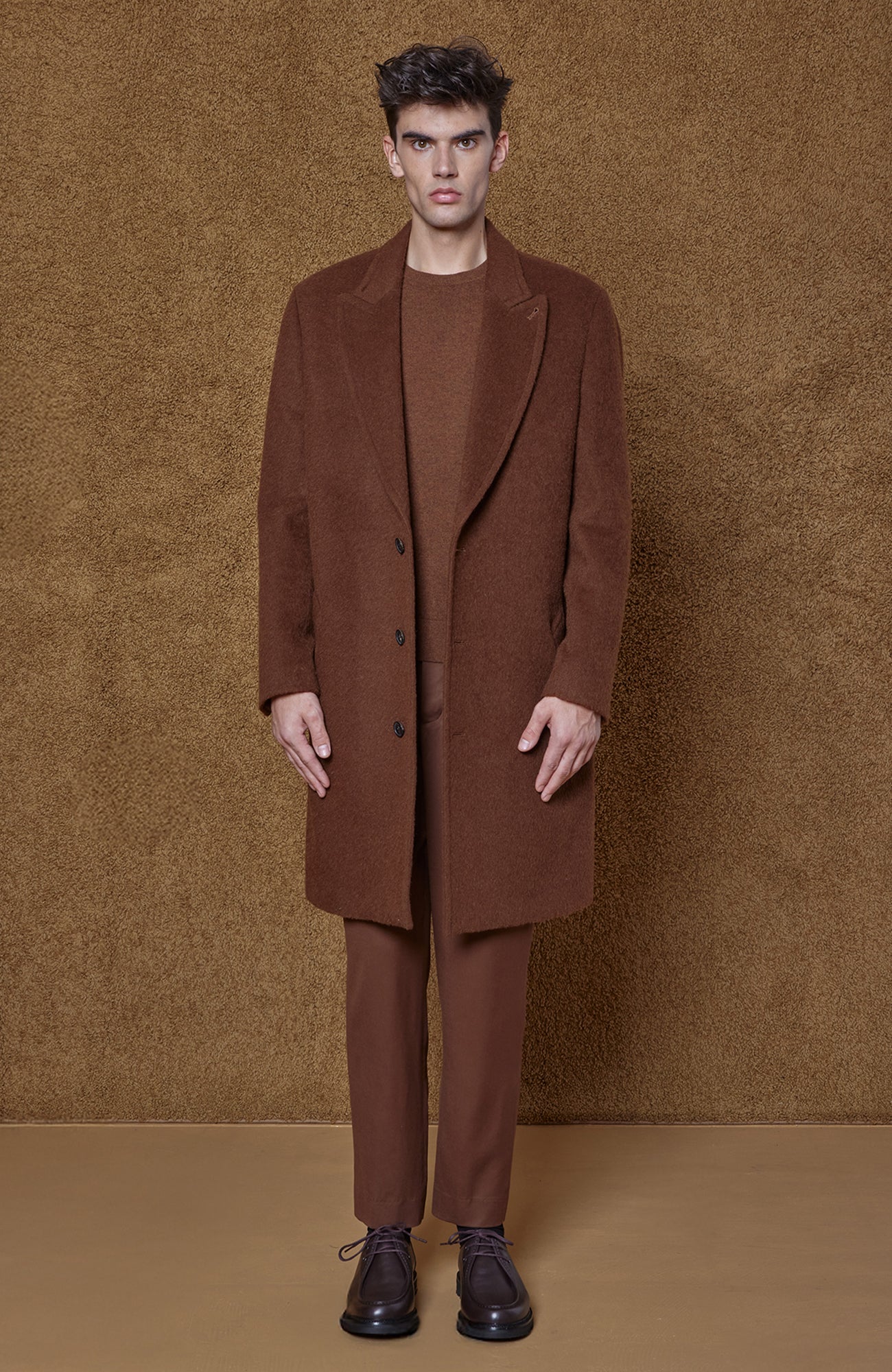 Mercury Wool And Alpaca Blend Topcoat - Image 4
