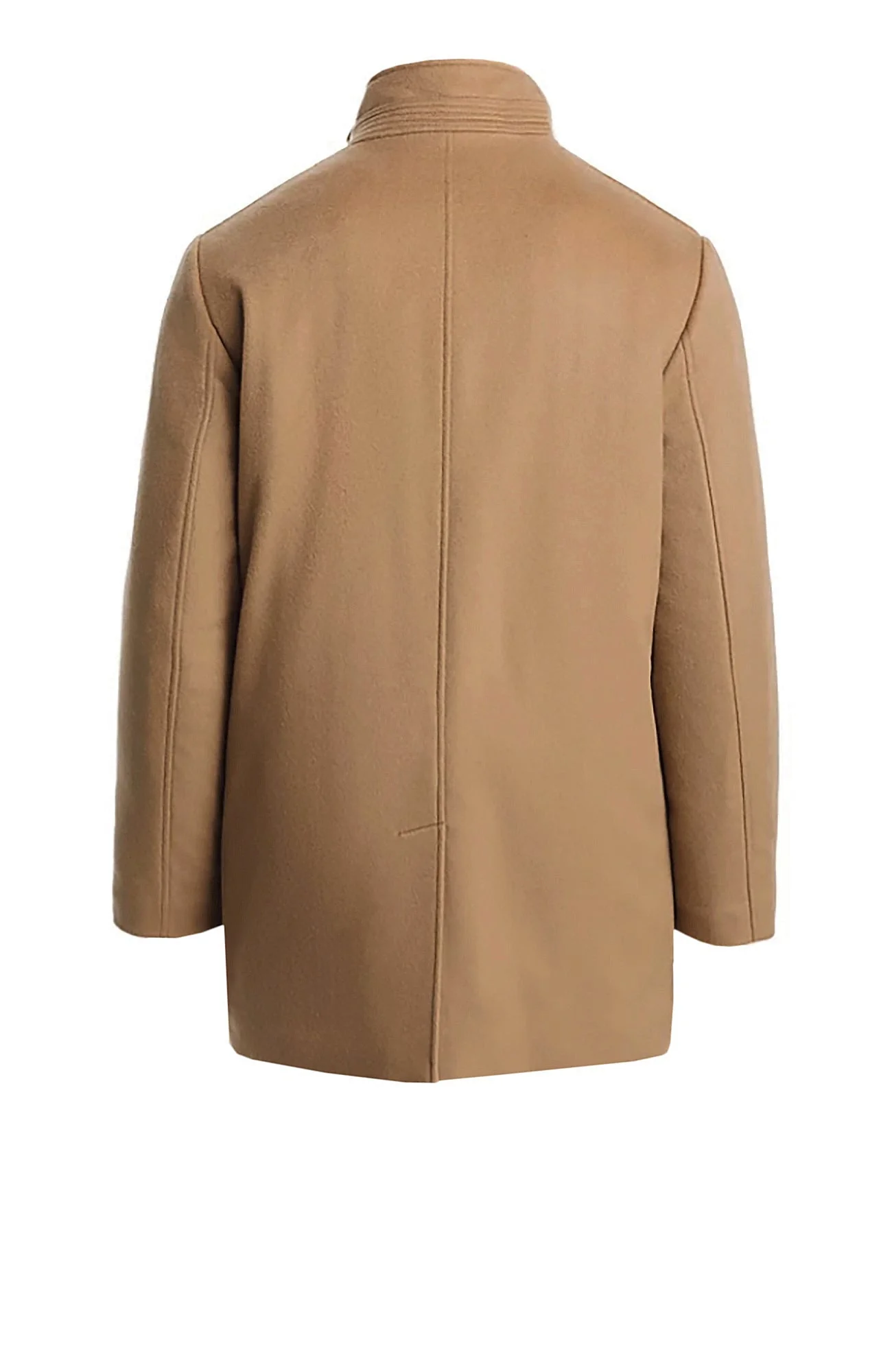Mont-Royal Wool & Cashmere Car Coat In Vicuna - Image 3