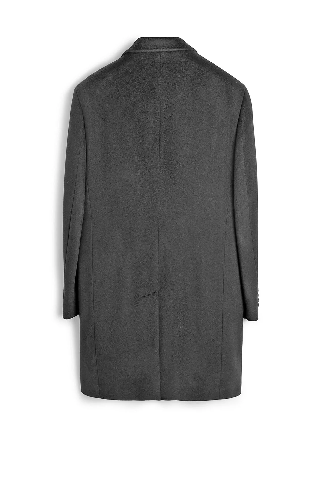The St. Pierre Charcoal Cashmere Topcoat - Image 3