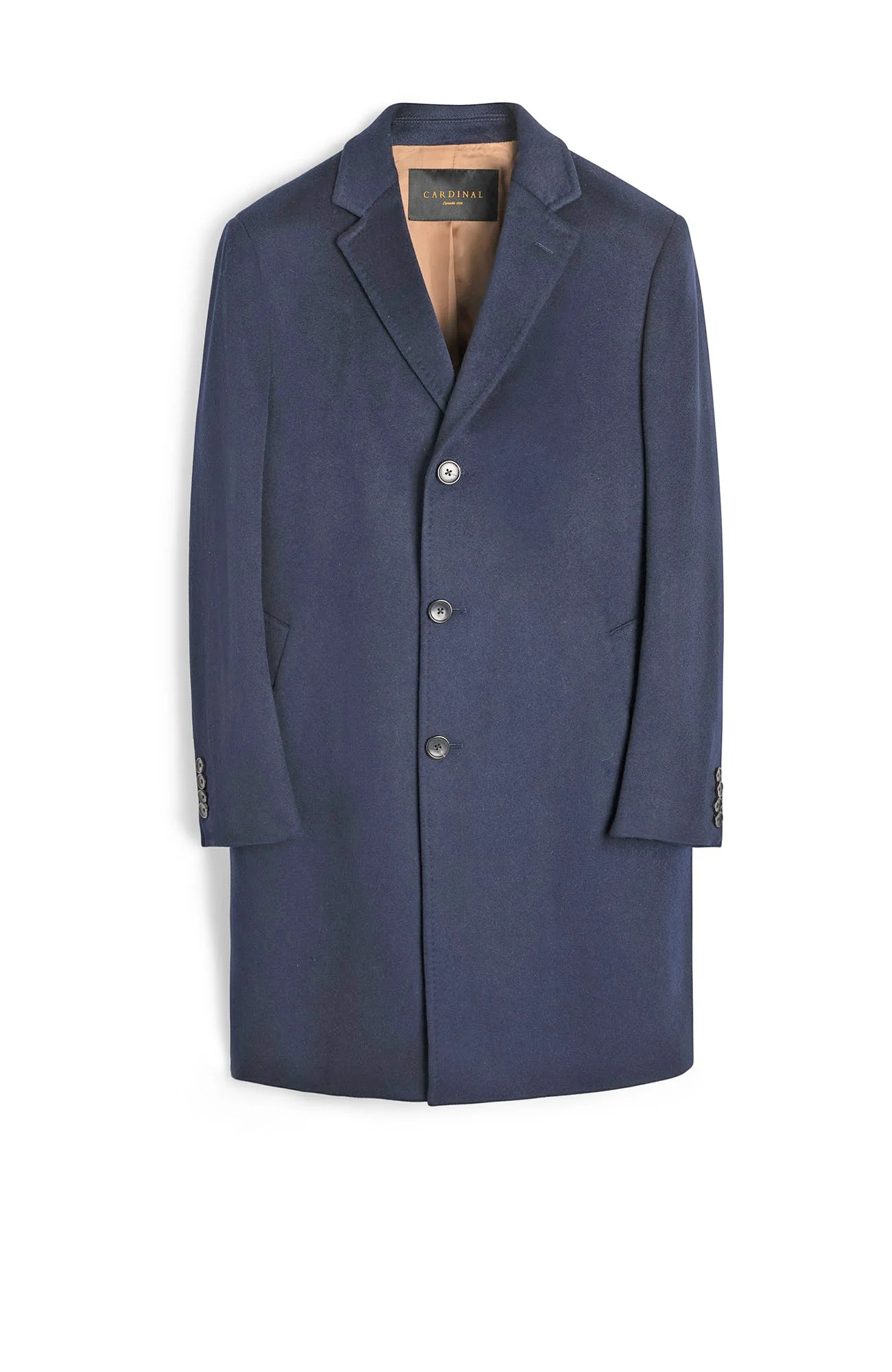 The St. Pierre Navy Cashmere Topcoat - Image 3