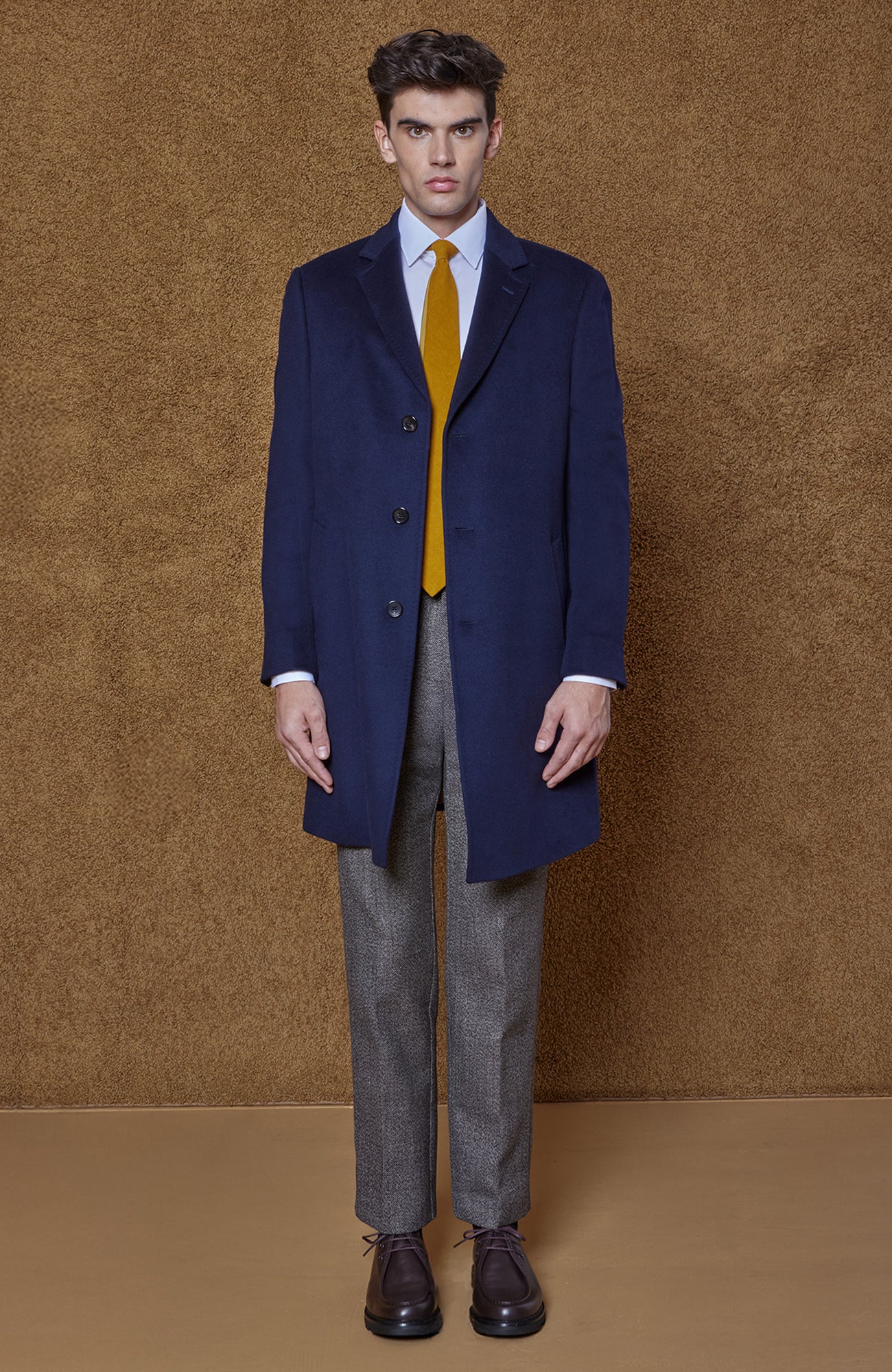 The St. Pierre Navy Cashmere Topcoat - Image 5