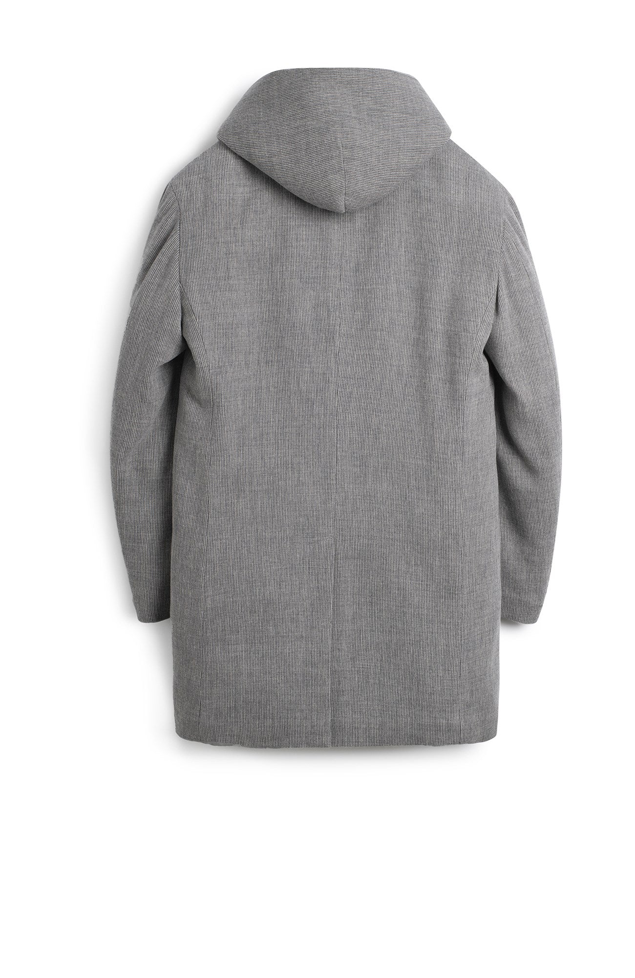 Tyson Gray Melange Wool & Cashmere Topcoat - Image 5